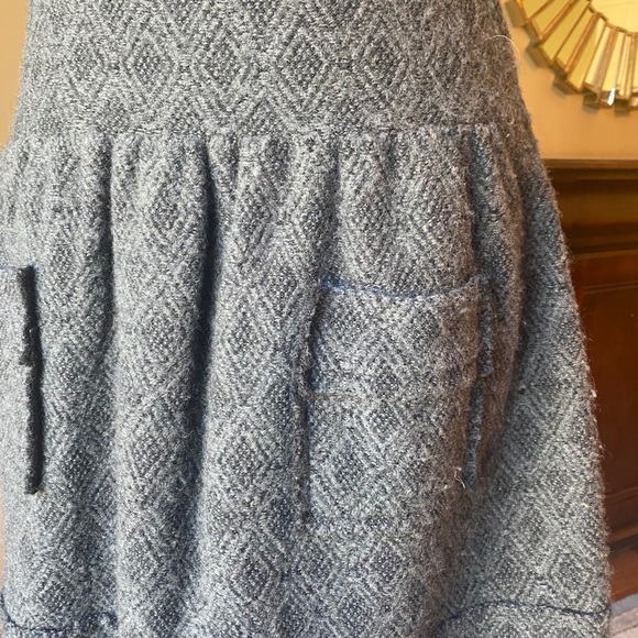 Anthropologie - Wool Grey Dress w/ Pockets - XS - Picture 4 of 5